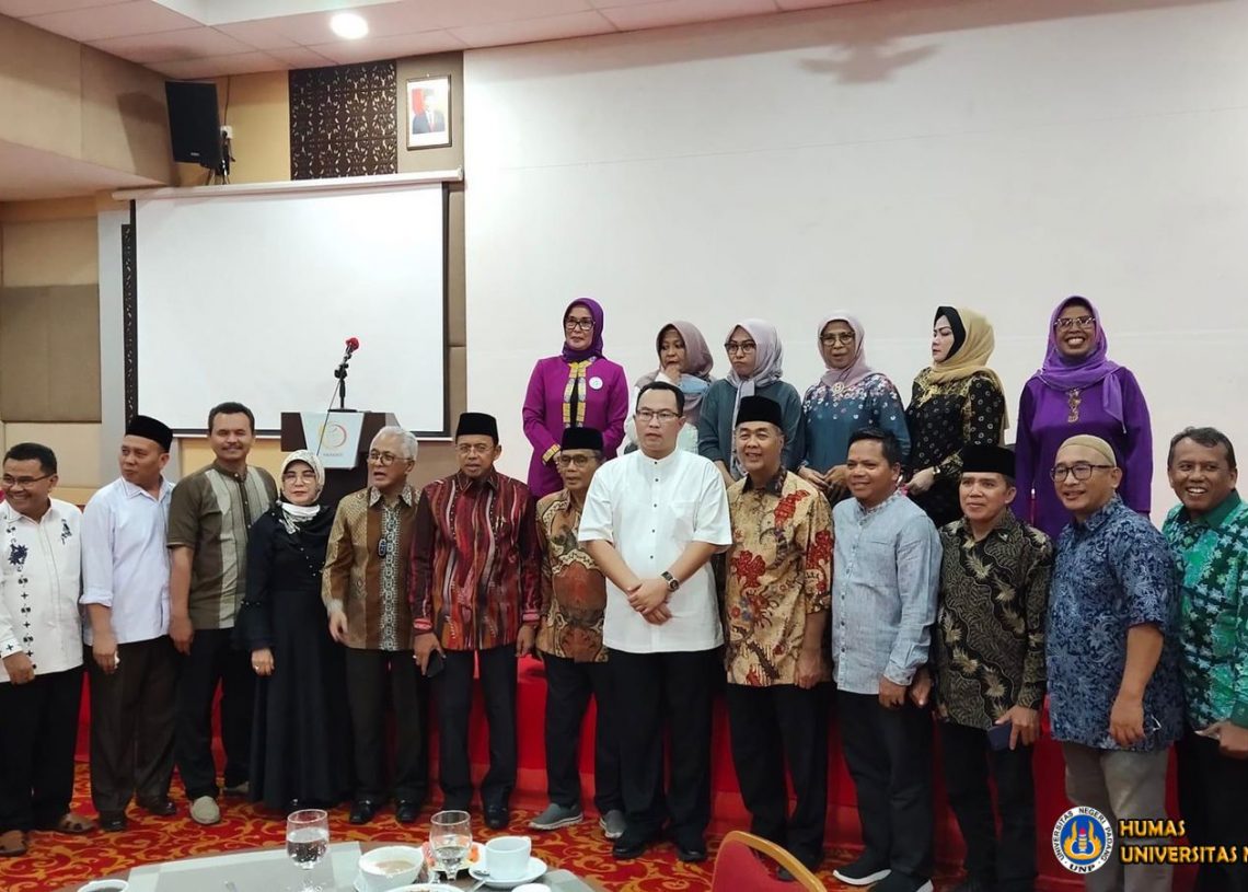 Ketua ICMI Pusat Silaturrahmi Dengan ICMI MPW Sumbar di UNP