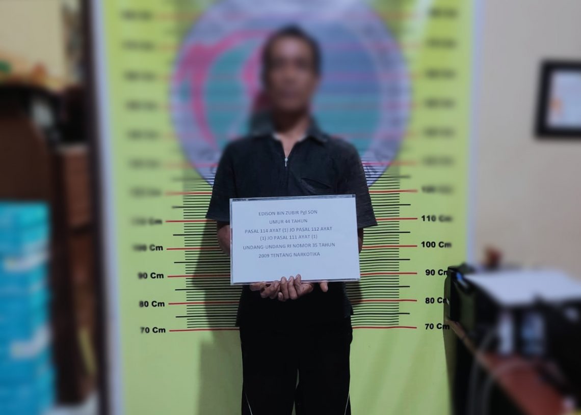 WC di Pantai Cermin Jadi Lahan Transaksi Sabu, Nelayan Ini Langsung Dibekuk Petugas