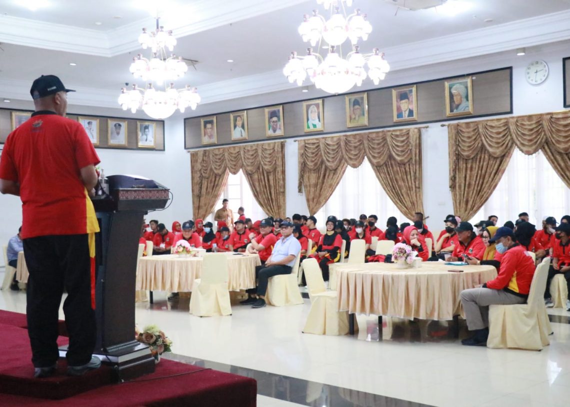 Lepas 434 Atlet Berlaga di Fornas VI Palembang, Ini Pesan Gubernur Sumbar