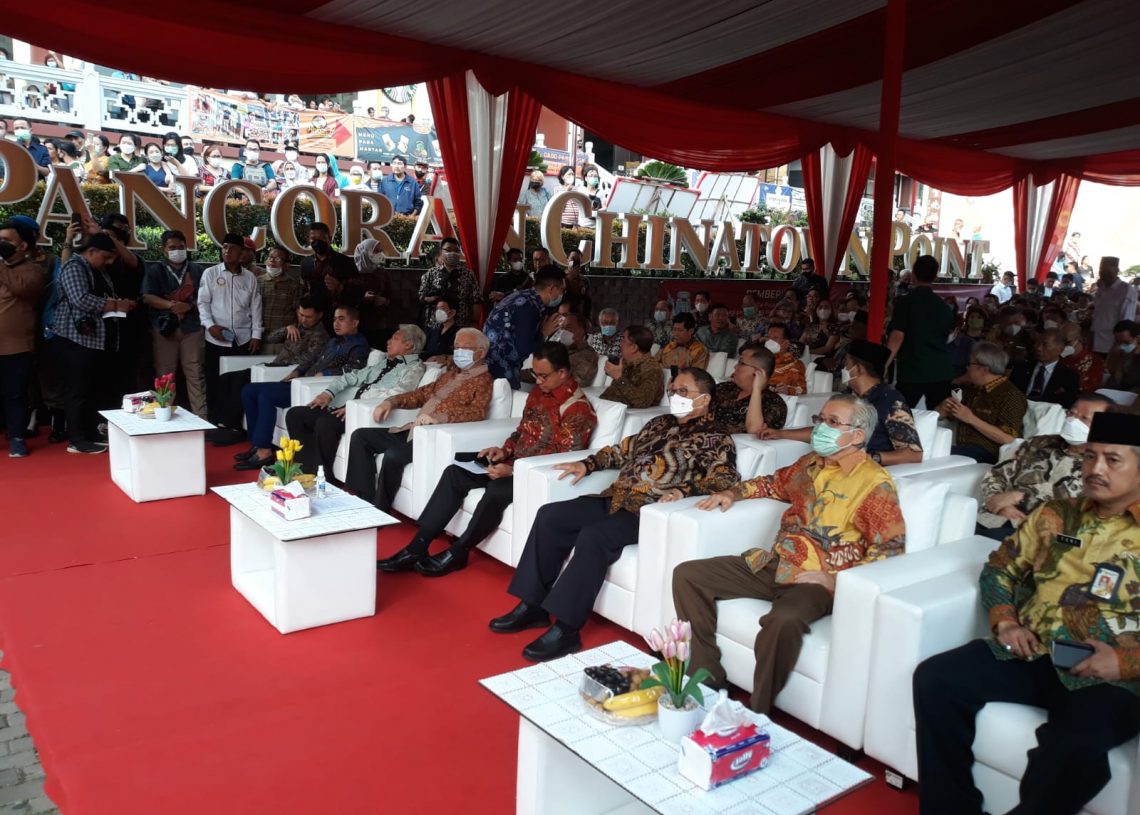 Kunjungan Gubernur DKI Jakarta, Pgs Danramil 01/TS Pimpin Pengamanan