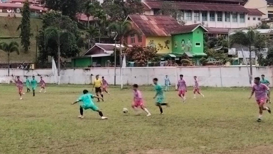 Porkot Sawahlunto : Kesebelasan Kecamatan Talawi dan Lembah Segar Raih Kemenangan