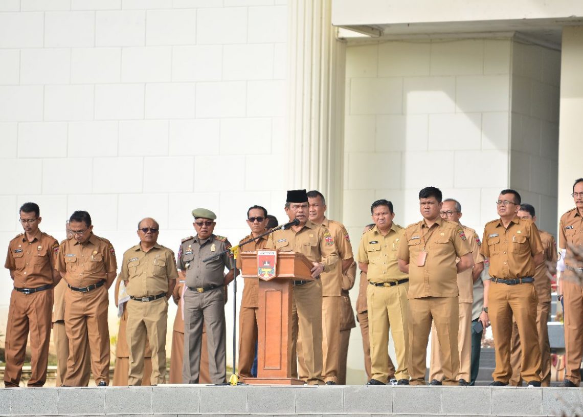 Apel Gabungan Perdana Mengawali Kinerja 2023 di Pemko Bukittinggi