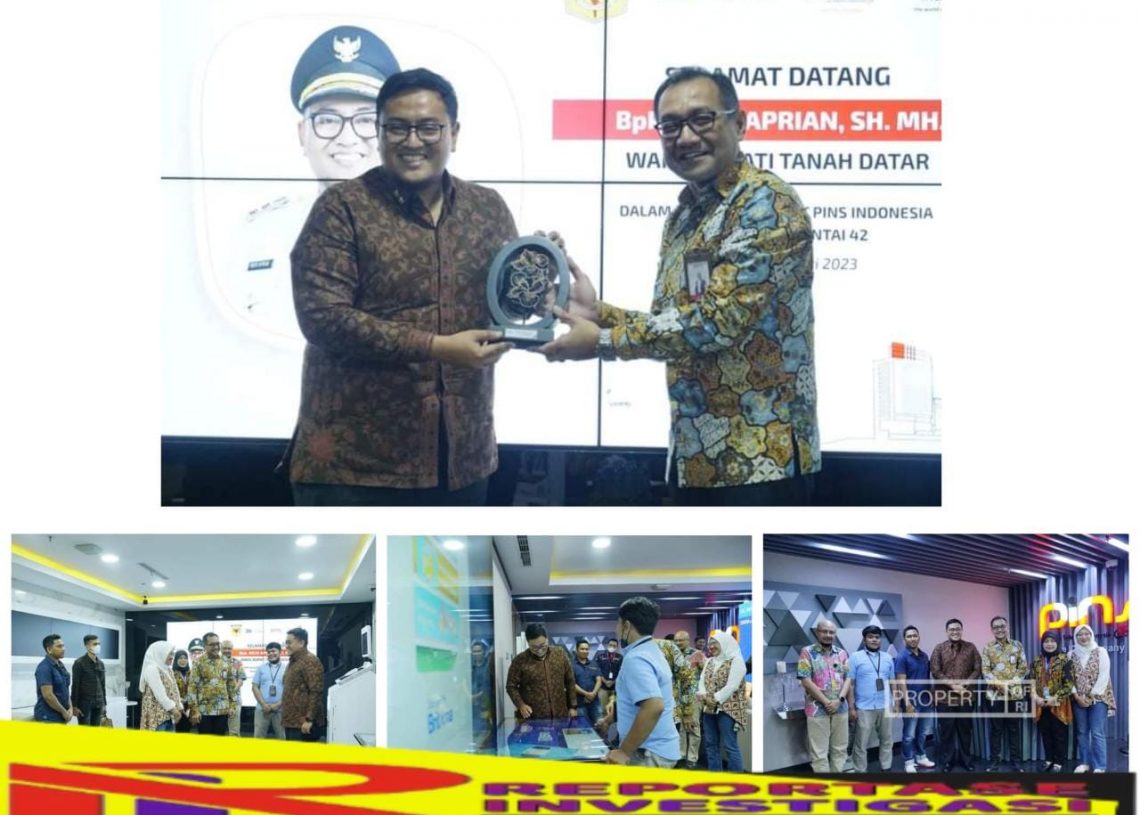 Koordinasi Bersama PT. PINS Indonesia, Wabup : Tanah Datar Punya Potensi Besar Penerapan Smart City