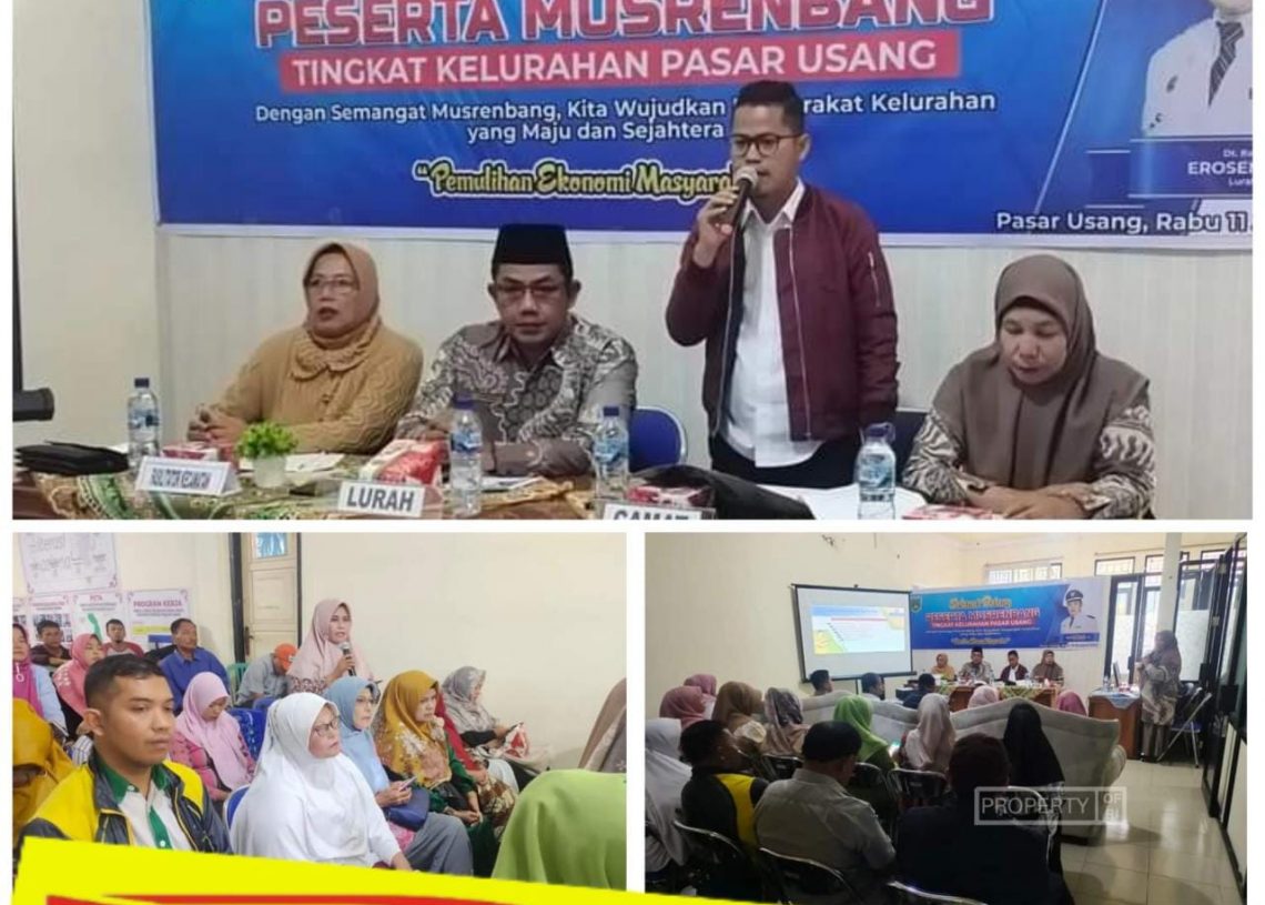 14 Kegiatan Diusulkan saat Musrenbang Pasar Usang