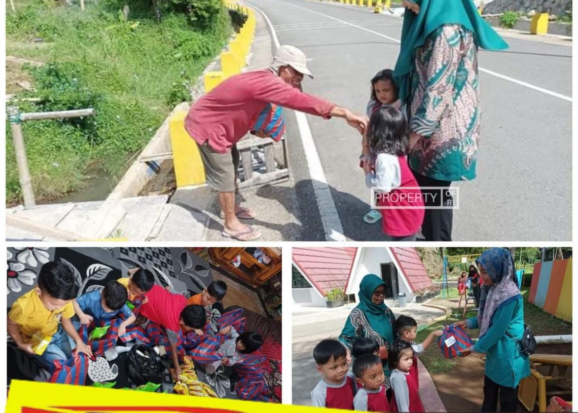 ‘Rekreasi Sambil Berbagi’, Nilai Kepedulian yang Diajarkan PAUD Permata Ibu Padang Panjang