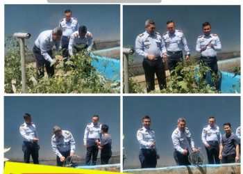 Keseruan saat Rutan Kelas IIB Sawahlunto, Terima Kunker Kadivpas Sumbar