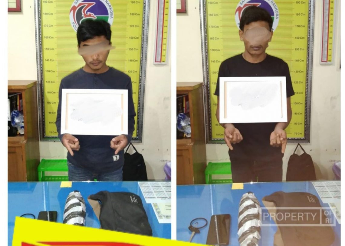 Polsek Lintas Buo Utara Ringkus 2 Pria Diduga Narkoba