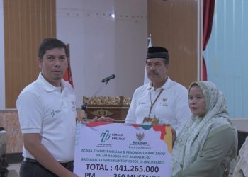 Baznas Sawahlunto Lampaui Target Pengumpulan dan Penyaluran Zakat Tahun 2022