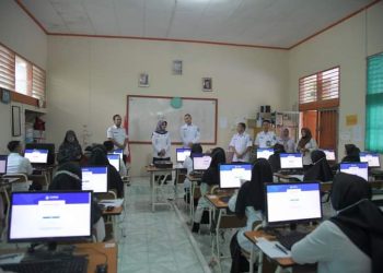 Sekda Ambun Kadri Tinjau Pelaksanaan Ujian Seleksi Prioritas 4 PPPK