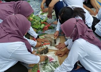 Jalin Kekompakan Sesama Pegawai, Bapas Kelas 1 Jakarta Barat Gelar Lomba Batik Ecoprint