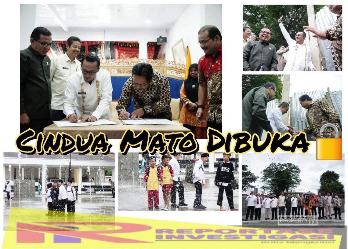 Gembok Cindua Mato Dibuka, Eka Putra : Lama Dinanti Datang Juga