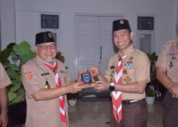 Pengurus Kwarcab Kota Pekanbaru Lawatan ke Kota Sawahlunto