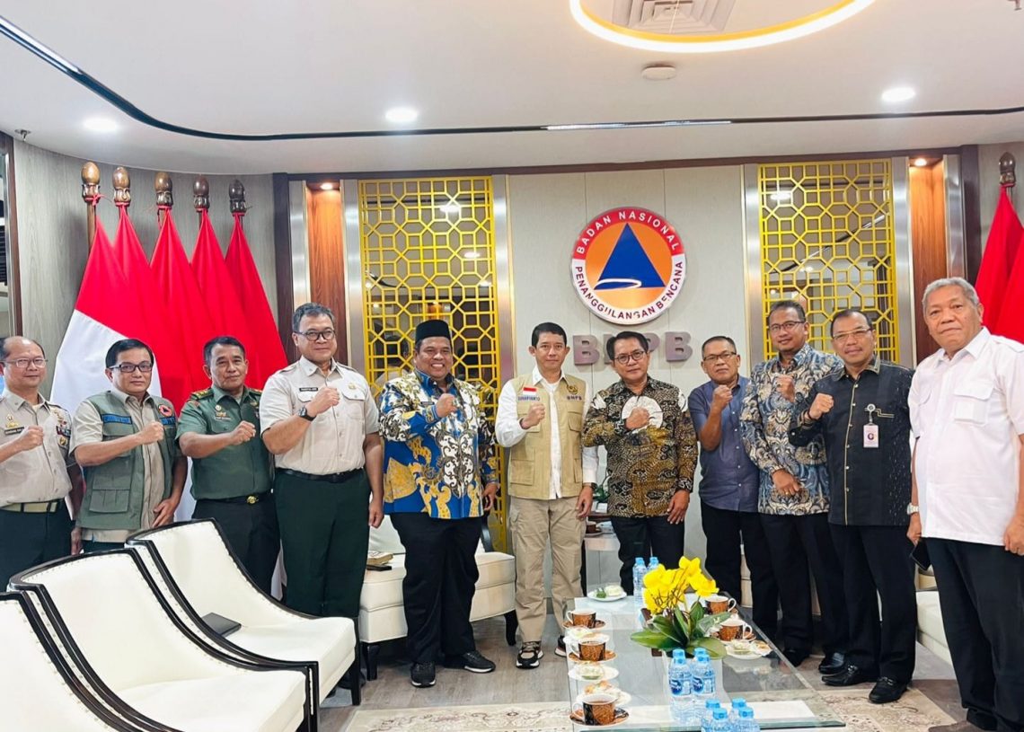 Benahi Infrastruktur Pasca Bencana, Bupati Suhatri Bur Upayakan Dukungan BNPB
