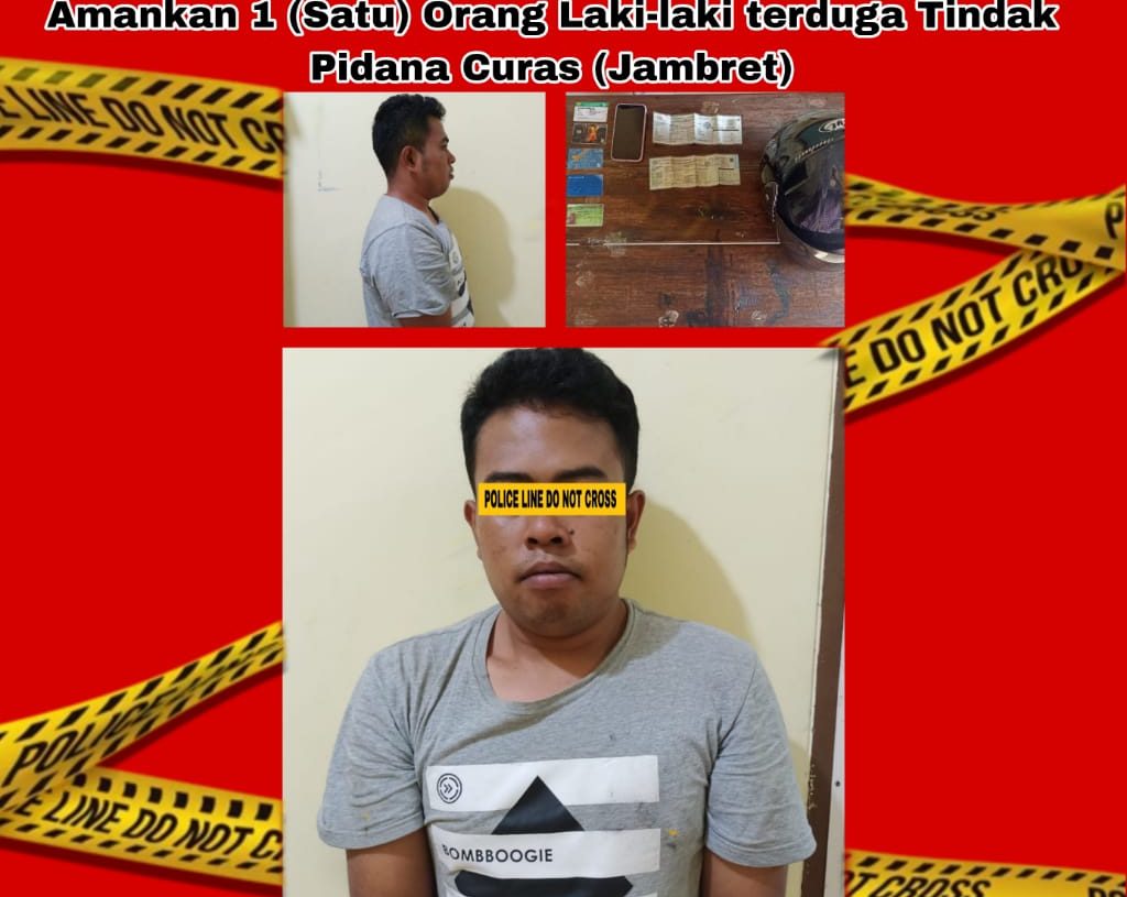 Pelaku Curas Ditangkap Polsek Tanjung Baru