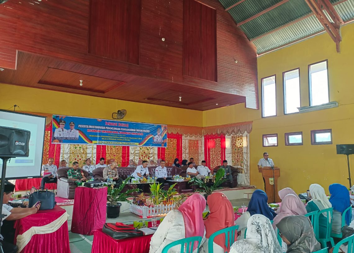 Musrenbang Kecamatan di Tanjung Baru, Anton Yondra Paparkan tentang Pokir Dewan