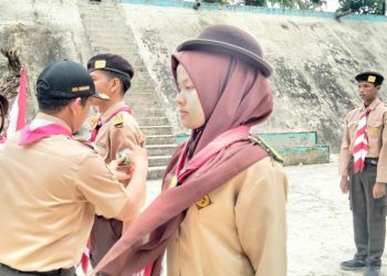 Saka Kalpataru Kwarcab Kota Sawahlunto Lantik Anggota Baru