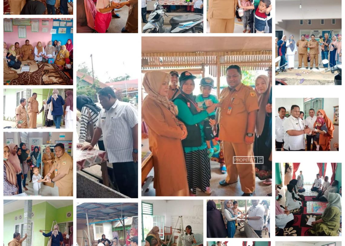 Pemnag Sungayang Gelar Monev Kegiatan Posyandu Dua Hari