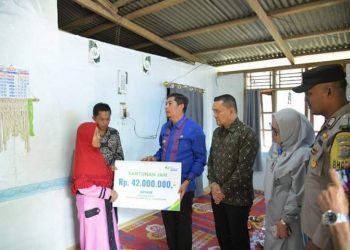 Kembali BPJS Ketenagakerjaan Cabang Solok Serahkan Santunan Jaminan Kematian