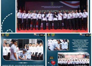 13 CPNS Rutan Salto Dilantik Jadi PNS di Kanwil Kemenkumham Sumbar