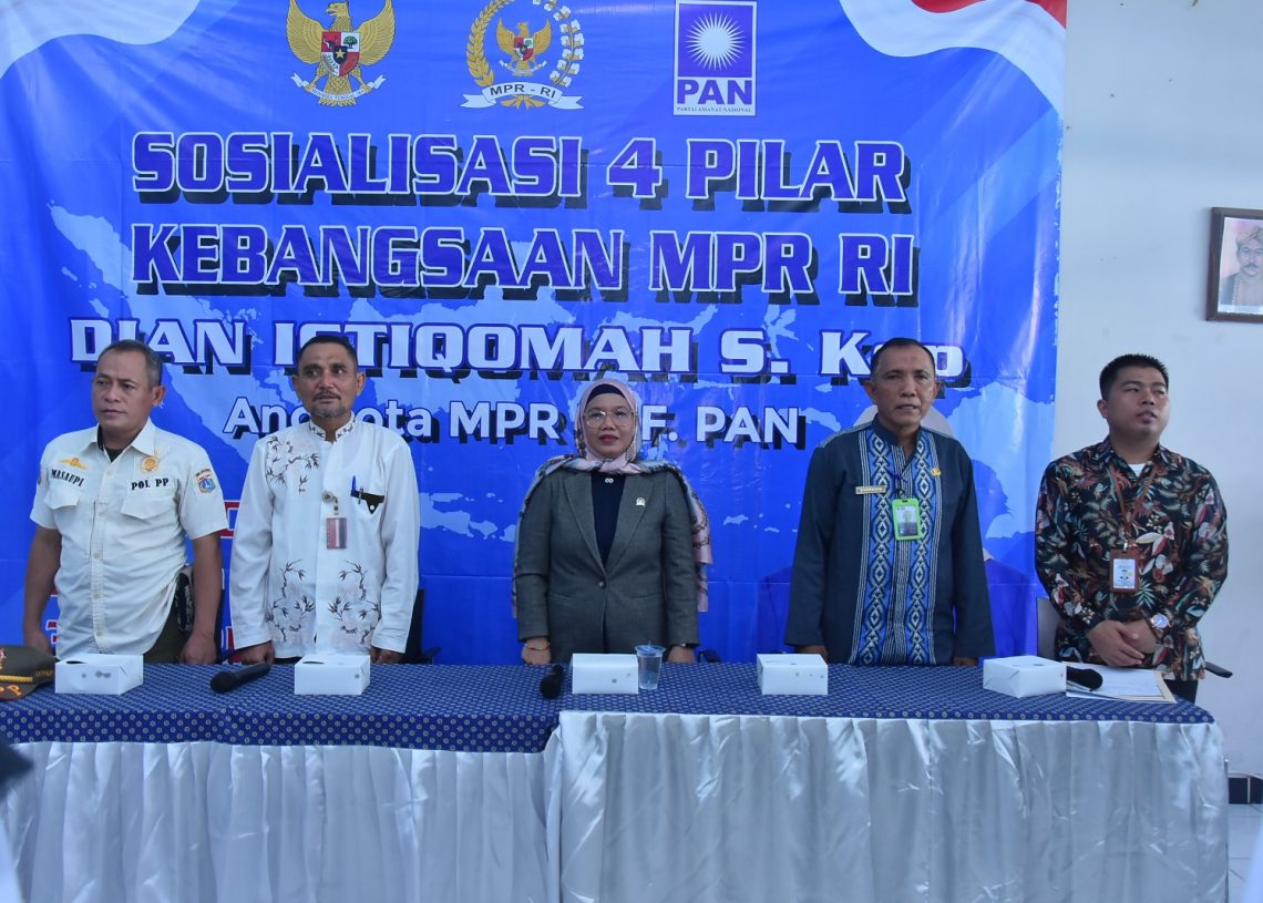 Sosialisasi 4 Pilar Kebangsaan di SMKN 61, Dian Istiqomah : Generasi Penerus Bangsa Harus Paham 4 Pilar Kebangsaan