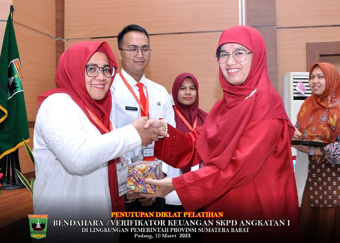 Pelatihan Bendahara/Verifikator, Pemprov Sumbar Tingkatkan Kinerja Tata Kelola Keuangan