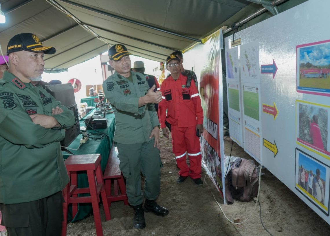 Gubernur Mahyeldi Ajak Kabupaten/Kota Siaga Hadapi Karhutla