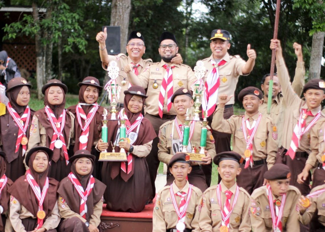 Lomba Tingkat III Pramuka Penggalang Kota Solok Resmi Ditutup