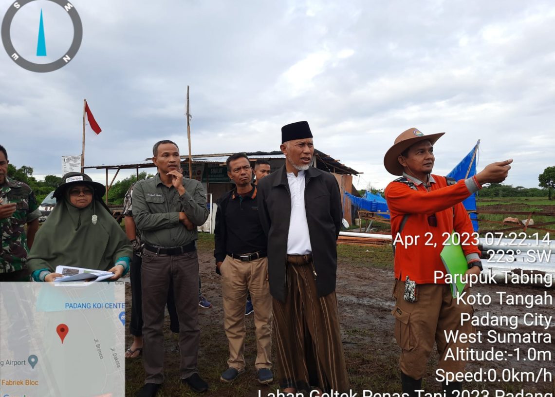 Gubernur Mahyeldi Sebut Progres Persiapan Lokasi Penas Tani 2023 Sesuai Rencana