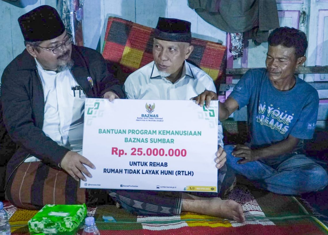 Tanggap Darurat Bantuan Gubernur Mahyeldi untuk Korban Kebakaran Rumah Gadang di Kabupaten Solok