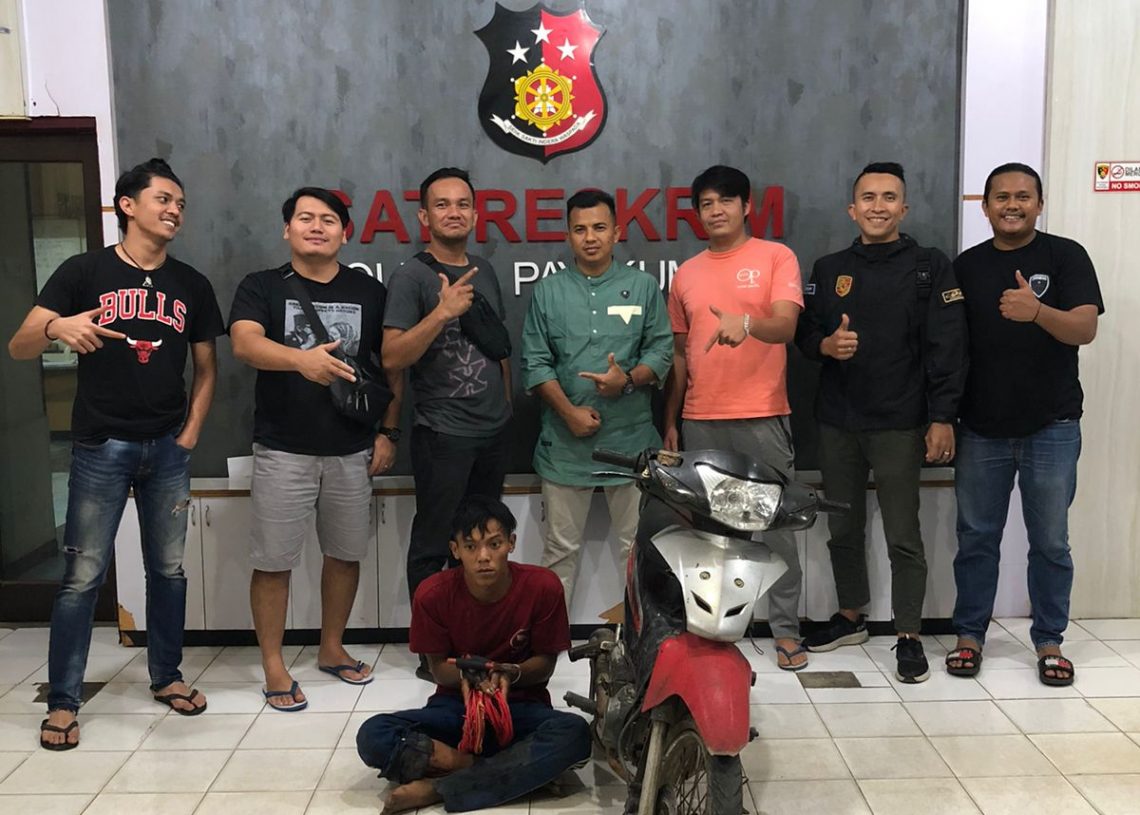 “Oke Tunggu Situ”, Pencuri Instalasi Listrik Ditangkap Polisi