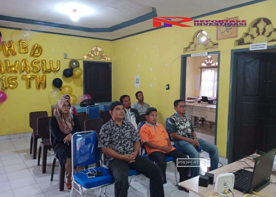 Panwascam Sungayang Ikuti Peringatan HUT Bawaslu RI ke-15