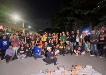 Jaga Tali Silaturahmi, Alumni STM Kampung Jawa Gelar Kegiatan Bukber dan Santunan di Sekretariat Paguyuban 6 Camp Java