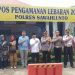 Bersama Forkopimda, Deri Asta Berikan Bingkisan dan Uang Tunai ke Personil Pos-pos Pengamanan Lebaran 2023