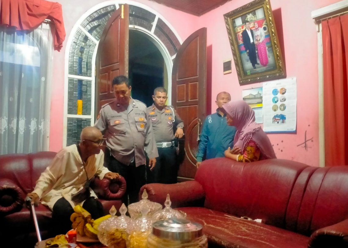 Cerita Polres Payakumbuh Selamatkan Ramlan, Kakek Tua yang Terdampar hendak ke Tanjung Pati