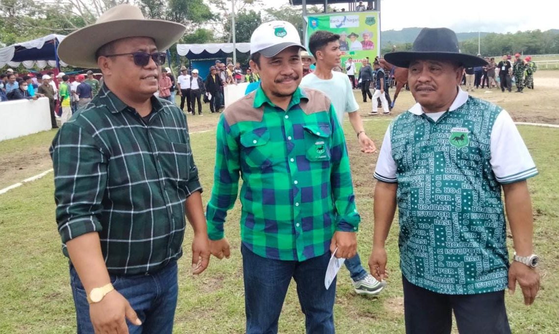 Dua Kuda Pordasi Sawahlunto Ikuti Kejuaraan Tanah Datar Wirabraja di Batusangkar