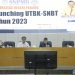 Rektor Prof. Ganefri Launching Pelaksanaan UTBK-SNBT di UNP Tahun 2023