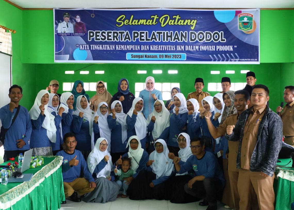 Maksimalkan Produksi Pertanian, DKUKMPP Kab. Solok Berikan Pelatihan Ibu-ibu Sungai Nanam