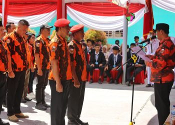 Kepengurusan Pemuda Pancasila Kecamatan Suoh dan Bandar Negeri Suoh Resmi Dikukuhkan