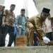 Peletakan Batu Pertama Masjid Raya Batu Bulek Dilakukan Bupati Tanah Datar