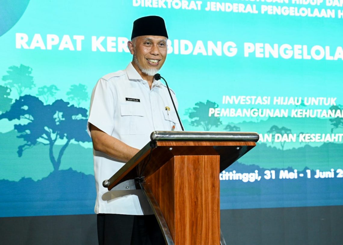 Gubernur Sumbar Ingatkan Adanya Potensi Penyimpangan Pemanfaatan Kawasan Hutan