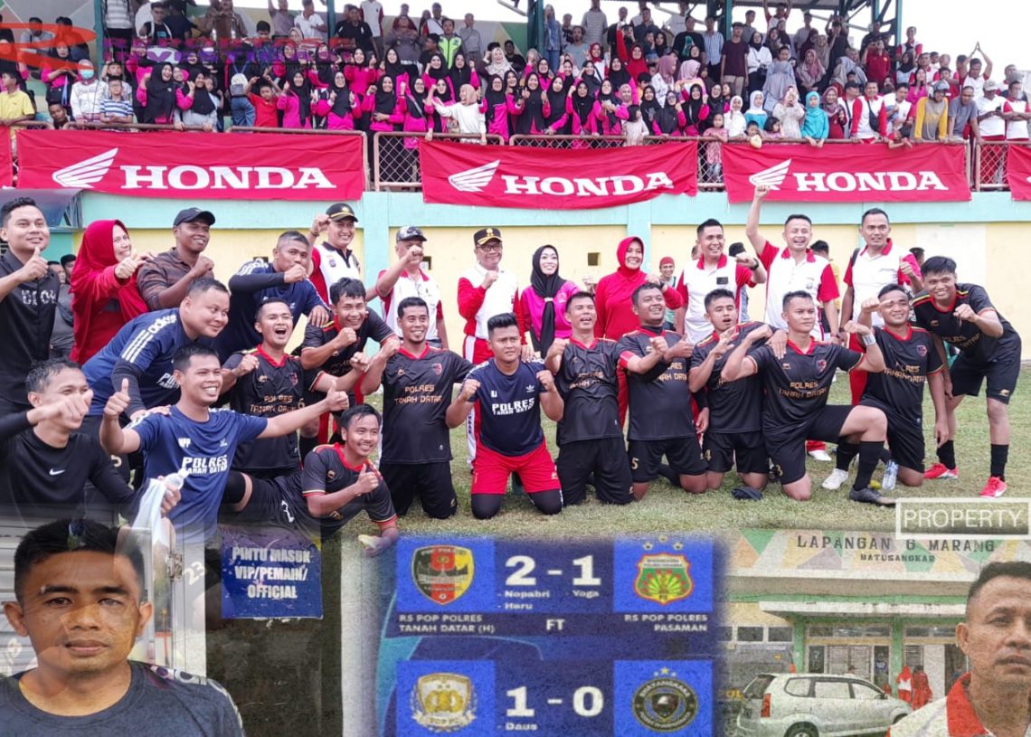 Jadi Tuan Rumah Group D Kapolda Cup 2023, Tanah Datar Optimis Bisa Juara