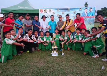 Sekolah Sepak Bola Padang Tujuh Juarai Turnamen SSB se-Pasaman Barat
