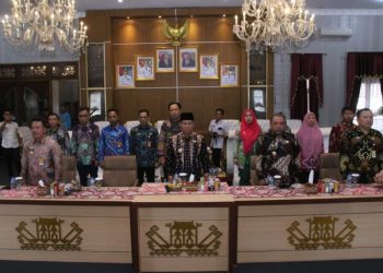 Bupati Budi Utomo Ikuti Rakornas Pengawasan Intern BPKP Tahun 2023