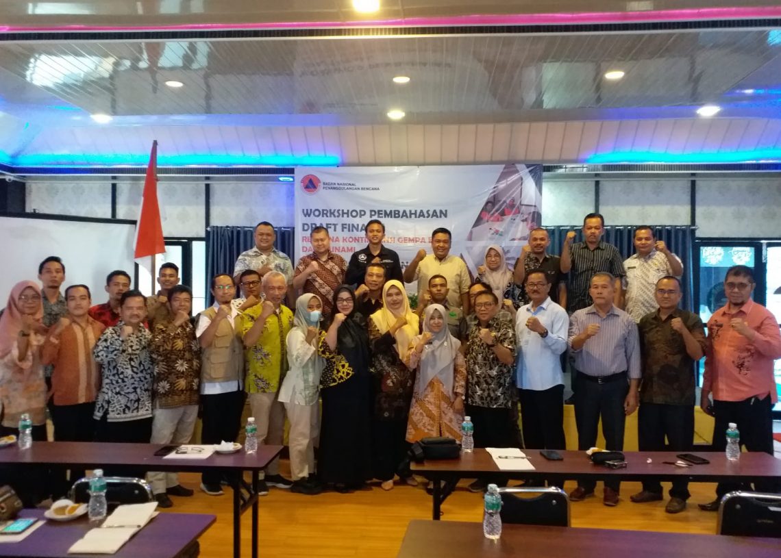 Workshop Rekon Gempa Bumi dan Tsunami di Pessel, Wujudkan Ketangguhan Bangsa Hadapi Bencana