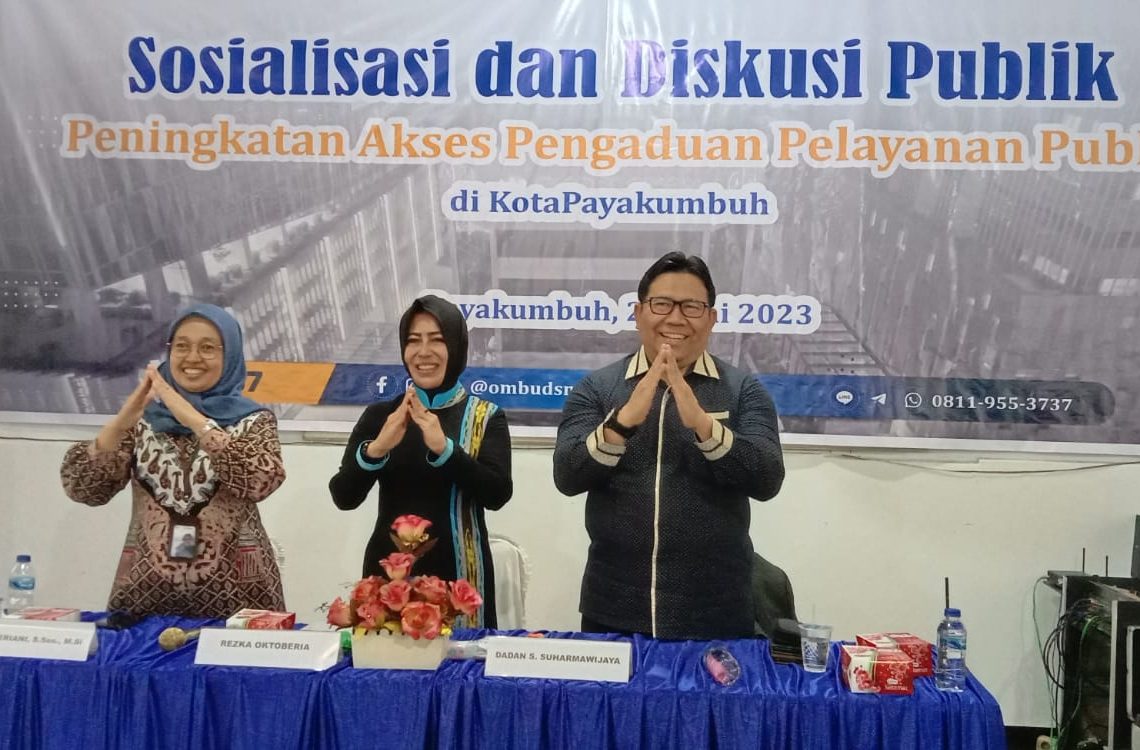 Rezka Oktoberia Bersama Ombudsman RI Adakan Diskusi Peningkatan Akses Pengaduan Pelayanan Publik