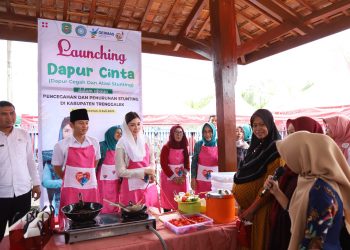 Launching Dapur Cinta, Ini Harapan Ketua TP PKK Trenggalek