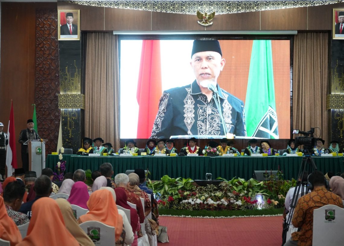 Mahyeldi: Pemikiran Guru Besar Bisa Jadi Solusi Persoalan Bangsa