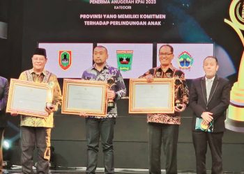 Pemprov Sumbar Raih Penghargaan Anugerah KPAI 2023