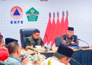 Datangi BNPB, Gubernur Mahyeldi dan Sejumlah Kepala Daerah Usulkan Beberapa Kebutuhan