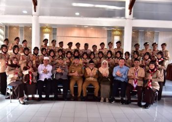 Kontingen Raimuna Nasional ke-XII Asal Sawahlunto Dilepas Wako Deri Asta